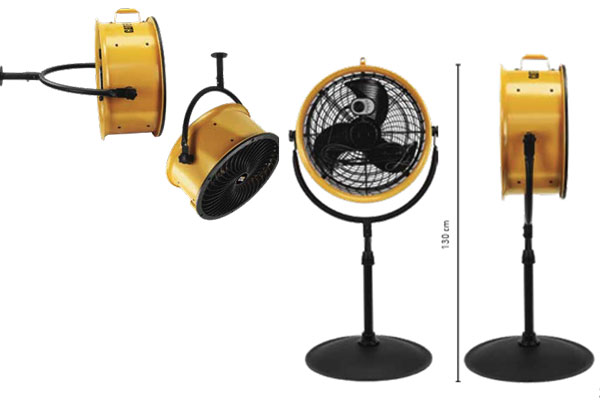 CFG CT008 - Ventilatore con Piedistallo CAT HVPD-18AC Ø 45 cm