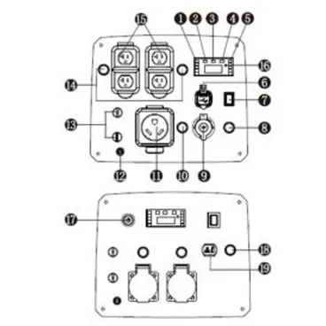 CGM 4000IE - Generatore di Corrente 3,6 kW a Benzina