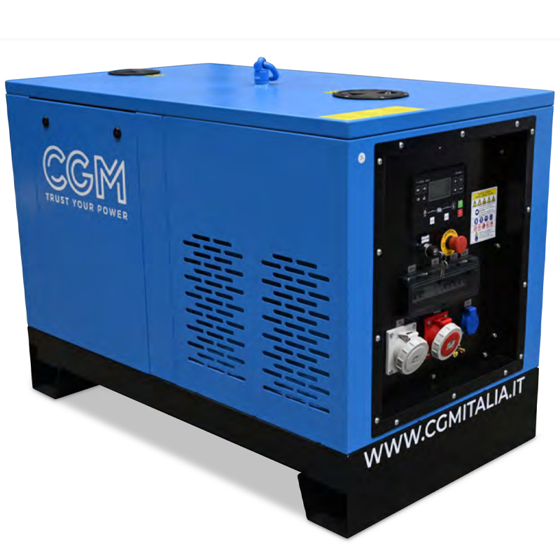 CGM DS11000Y and CGM DS11000YT - 3000 RPM Generator Set 230V and 400V versions