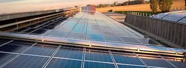 Sistema automatico pulizia fotovoltaico