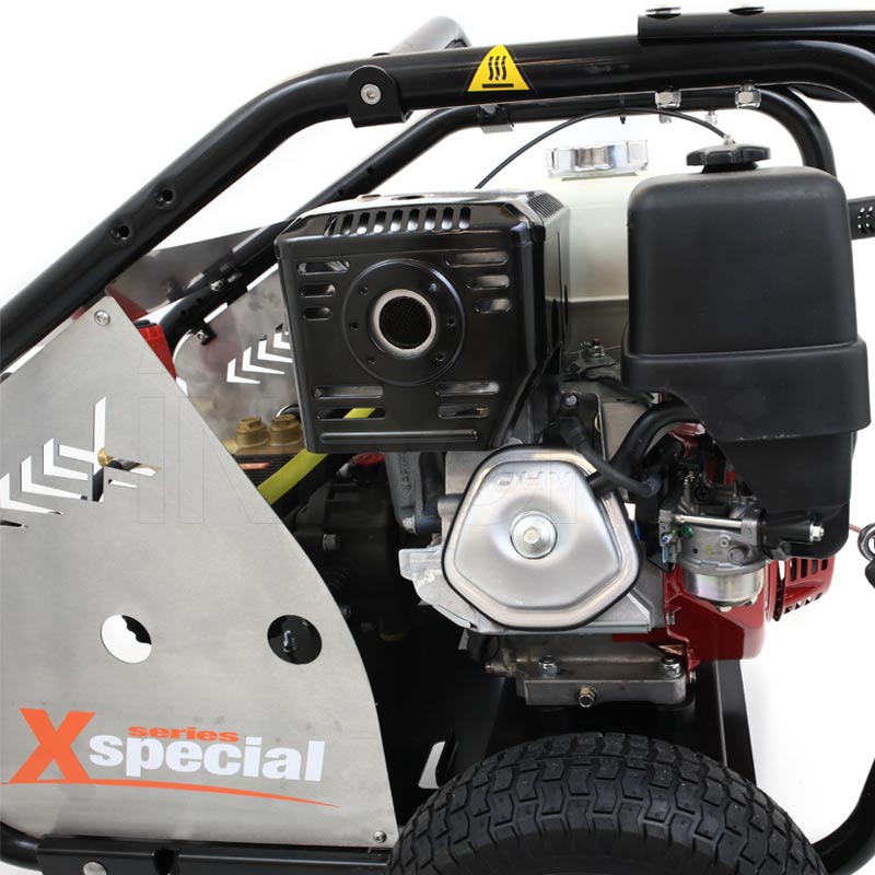 Nettoyeur haute pression thermique FDX Pro 16/200 bars Honda  GX340+enrouleur+tuyaux