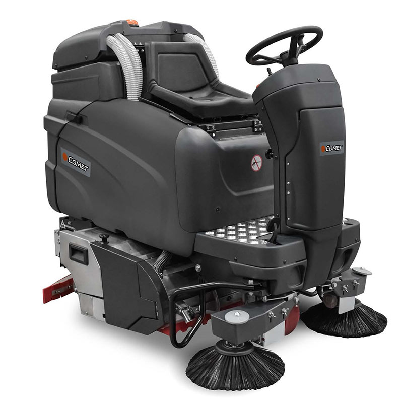 Comet CRS 85 Evotech - Sweeping scrubber dryer