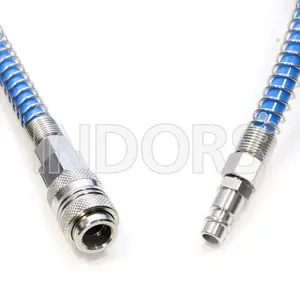 Tubo Spirale Attacchi Rapidi in Poliuretano Ø10x6,5mm 10 metri