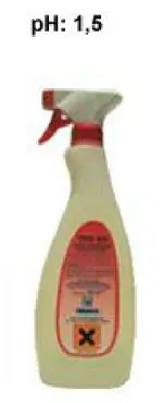 detergente per pulizia sanitari - pulizia calcare e residui di sapone
