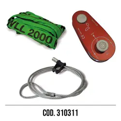 KIT DEVIAZIONE CON CAVO CHOKER COD. 310311