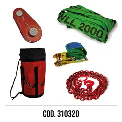 KIT TIRO IN SECONDA CON CATENA E SACCA COD. 310320