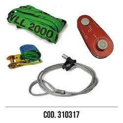 KIT TIRO IN SECONDA CON CAVO CHOKER COD. 310317