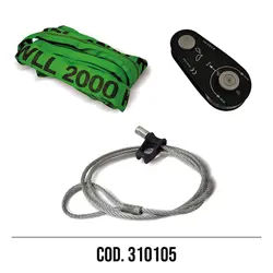 KIT DEVIAZIONE CON CAVO CHOKER COD. 310105