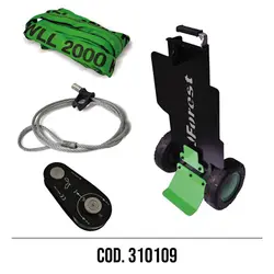 KIT COMPLETO CON CAVO CHOKER E CARRELLO COD. 310109