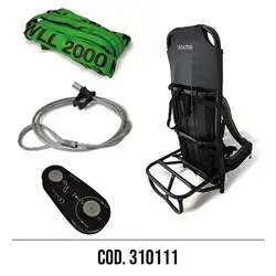KIT COMPLETO CON CAVO CHOKER E ZAINO COD. 310111