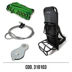 KIT COMPLETO CON CAVO CHOKER E ZAINO COD. 310103