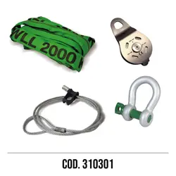 KIT DEVIAZIONE CON CAVO CHOKER COD. 310301