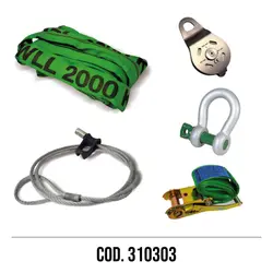 KIT DEVIAZIONE CON CAVO CHOKER COD. 310303
