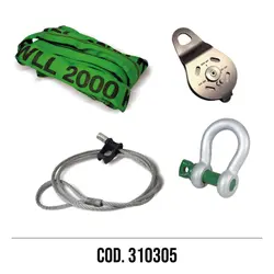 KIT TIRO IN SECONDA CON CAVO CHOKER COD. 310305