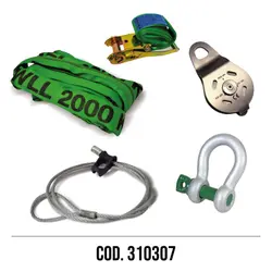 KIT TIRO IN SECONDA CON CAVO CHOKER COD. 310307