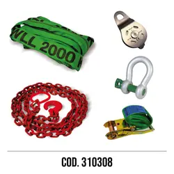 KIT TIRO IN SECONDA CON CATENA COD. 310308