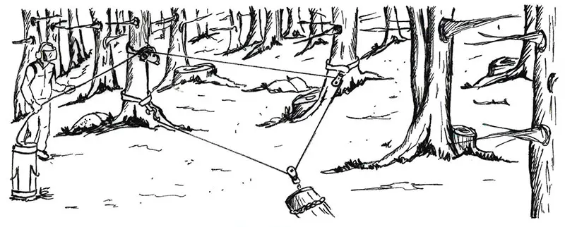 Rinvio Forest Winch VF105 RED IRON