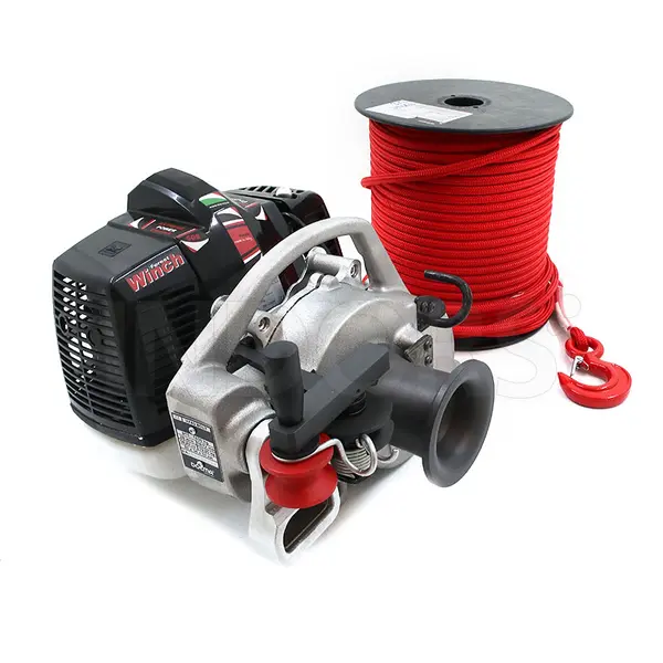 Verricello Ultraleggero VF80 BOLT con Fune Tessile - Docma Forest Winch
