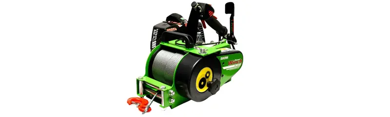 Docma VF150 54,20cc Verricello Forest Winch Portata 2840 kg + Fune