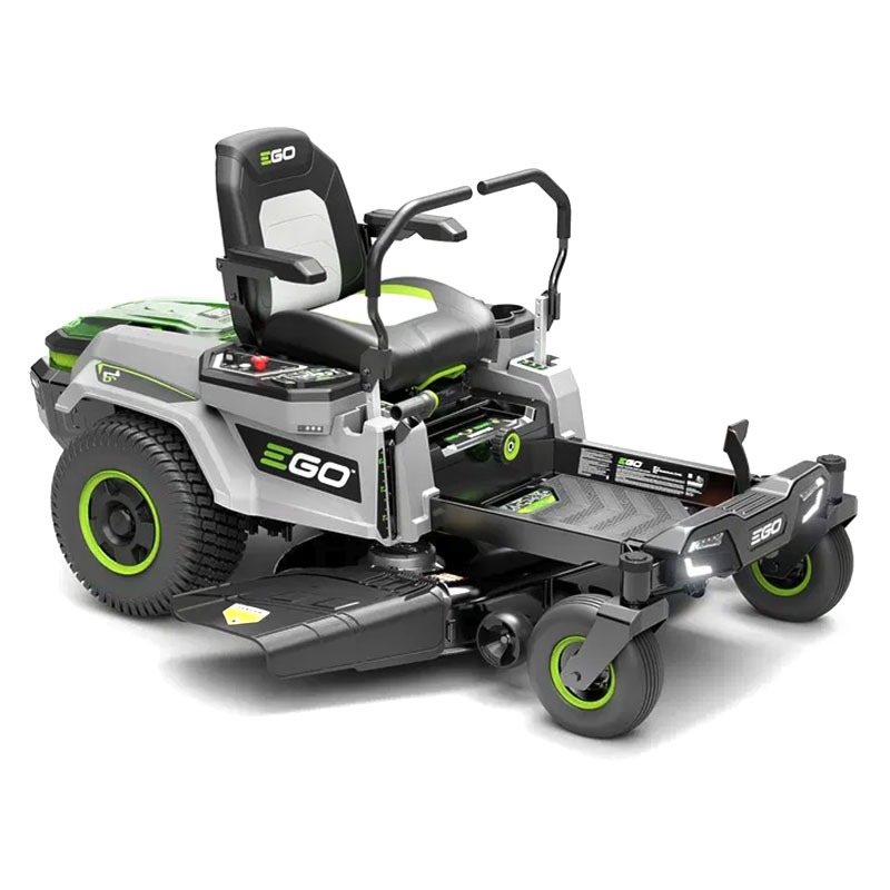 EGO ZT4201E-L Z6 107cm Ride-On Mower Kit with Quick Charger and Mulching Kit