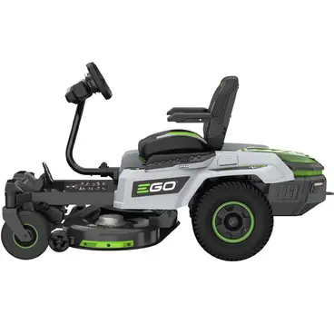 EGO ZT4201E-S - Trattorino Rasaerba 107 cm con Caricatore Rapido + Tappo Mulching