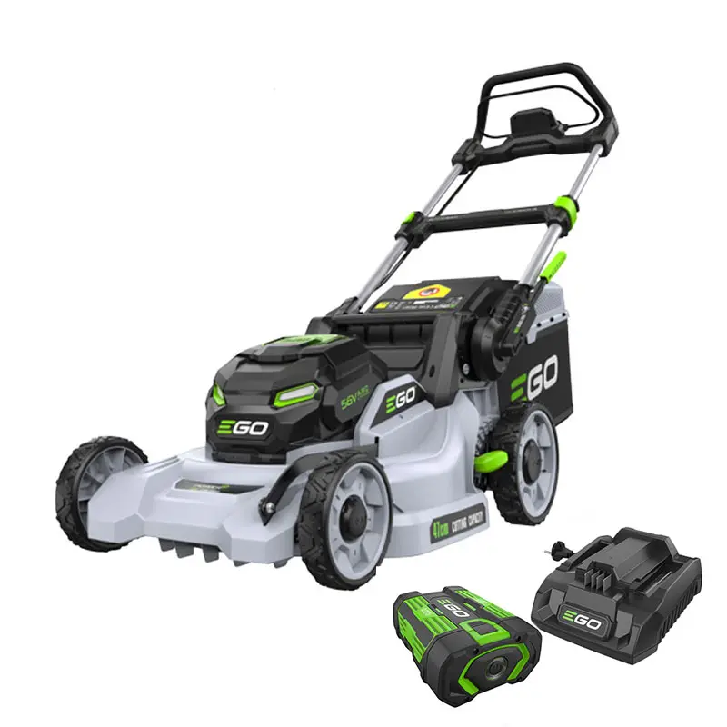 EGO LM 1912 E - Rasaerba Semovente 47 cm con Sacco Raccolta 55 L