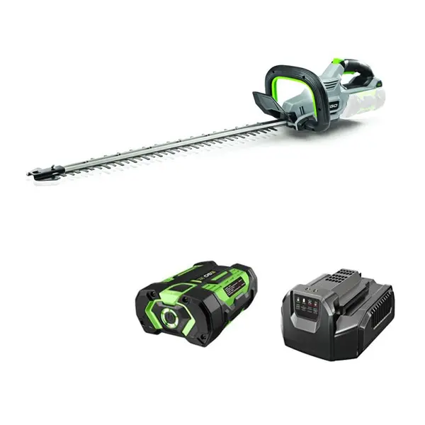 EGO HT2411E - Kit Tagliasiepi completo di Tagliabordi 61 cm