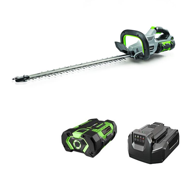 EGO HT2411E hedge trimmer kit HT 2411E complete for gardening