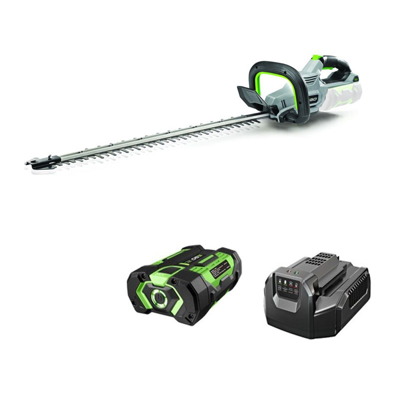 EGO HT2411E -  Kit Tagliasiepi completo di Tagliabordi 61 cm