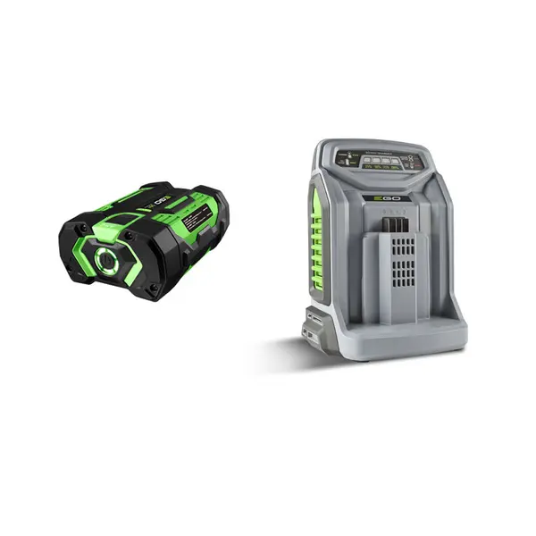 EGO MHCC1002 E con batteria 2.5 Ah e caricatore rapido CH 5500 E
