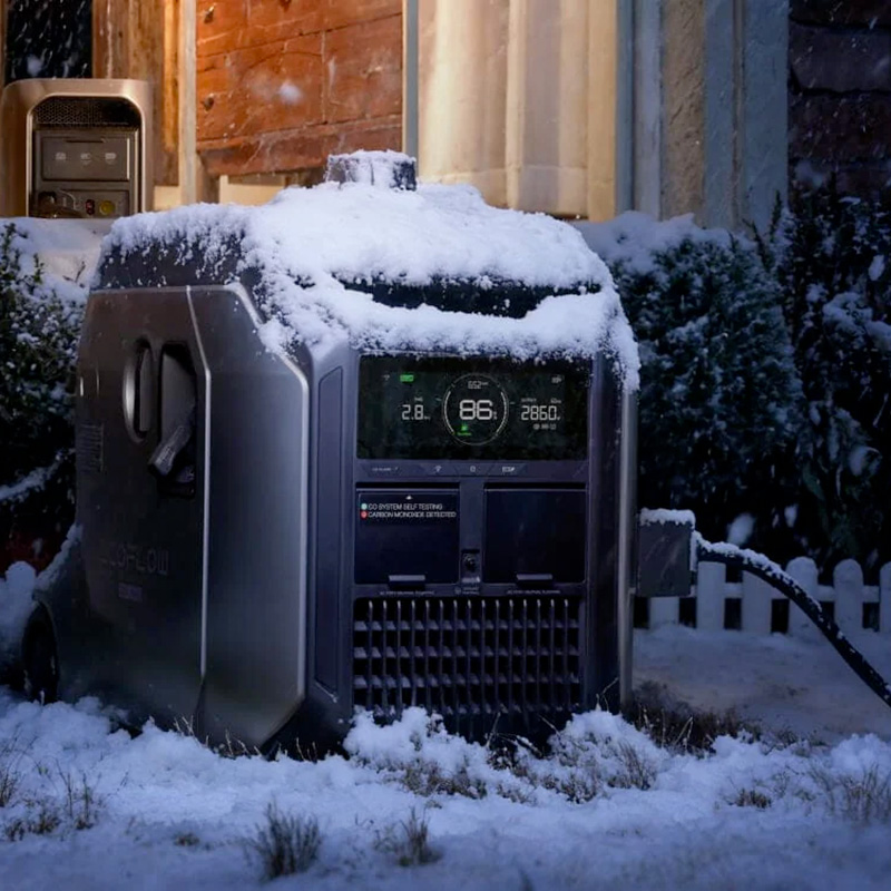 Ecoflow DELTA 3 Max EFD3M-G-EU-CBOX - Power Station Portatile 2048 Wh con Ingresso Solare 1000 W