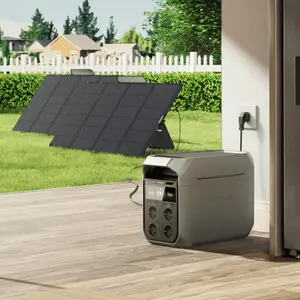 Ecoflow DELTA 3 Plus - Power Station Portatile stazione di ricarica con ricarica CA e solare