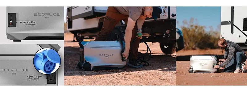 Ecoflow DELTA Pro 3 - Power Station Portatile 4 kWh per casa e campeggio