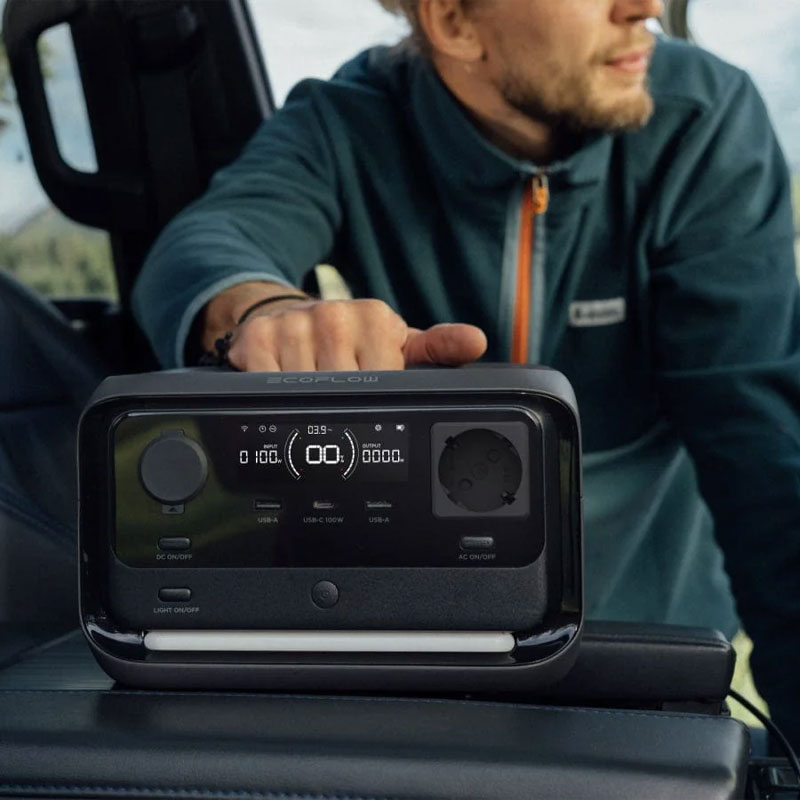 Ecoflow River 3 max - Power Station Portatile 572 Wh