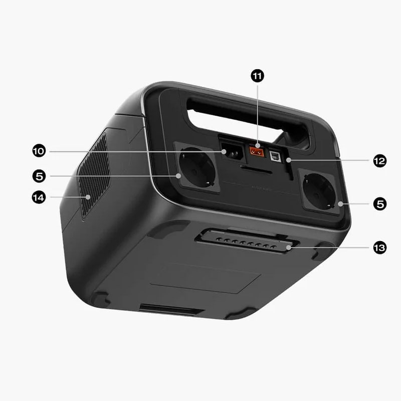 Ecoflow River 3 max - Power Station Portatile 572 Wh