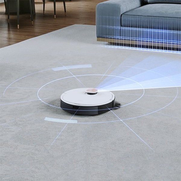 Ecovacs Ozmo T8+ Robot Aspiratore con Base Svuotamento Automatica