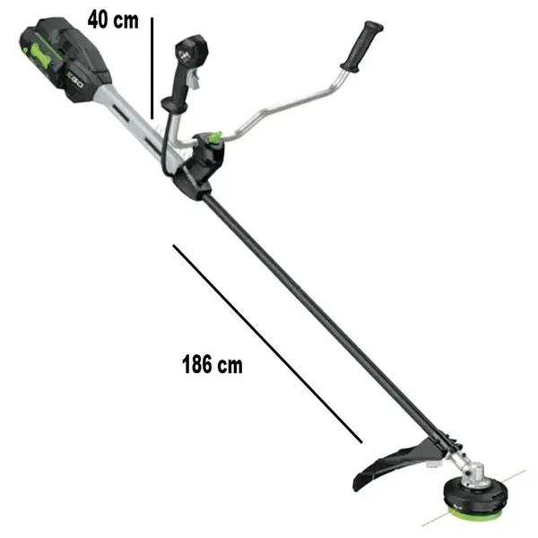dimensione decespugliatore EGO
