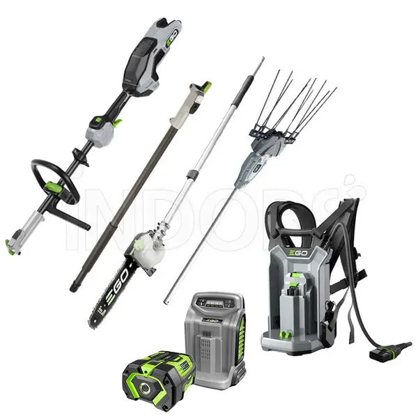 EGO Kit Promo MOPH 1020E-K1753 - Multitool Giardinaggio con Batteria 7,5 Ah e Caricatore