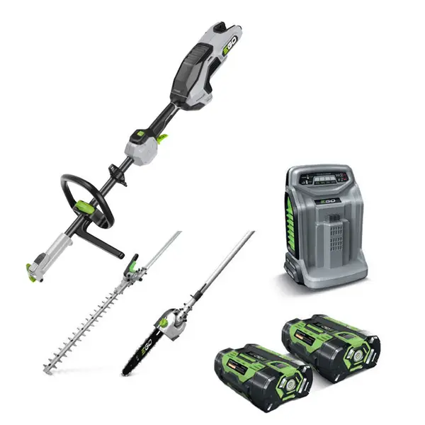 EGO MHCC1022 E 2B  - PROMO Kit Multitool 4 utensili in 1 + 2 batterie + caricabatteria