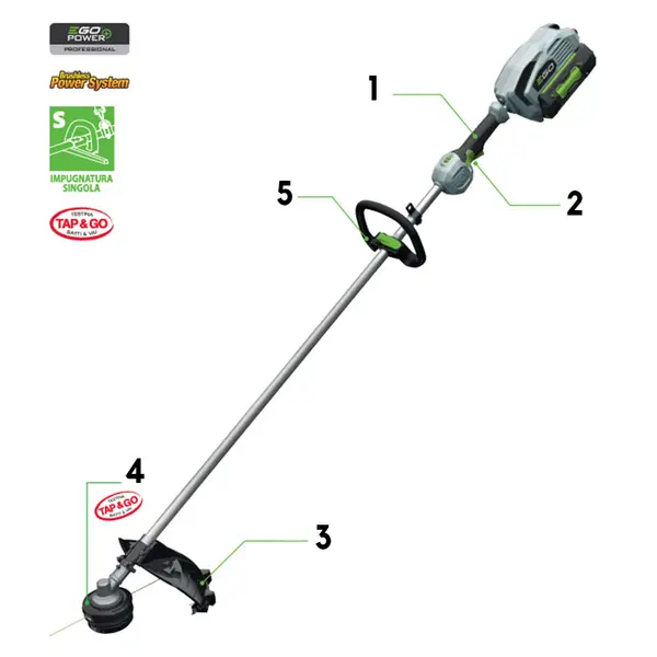 EGO ST1530E EgoPower+ Professional - Decespugliatore Professionale