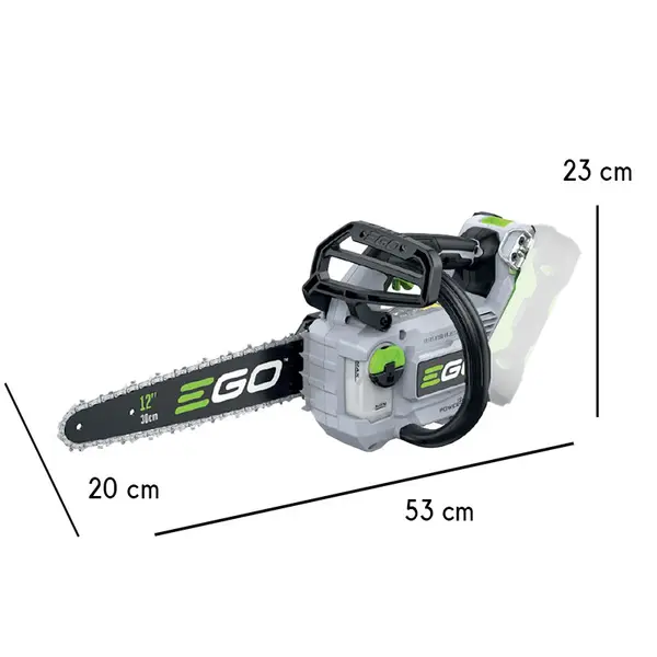 dimensioni EGO CS 1200 E - Motosega a Batteria Barra da 30 cm