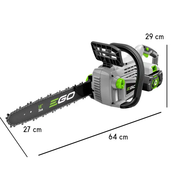dimensioni EGO CS 1410 E - Motosega a batteria Professionale
