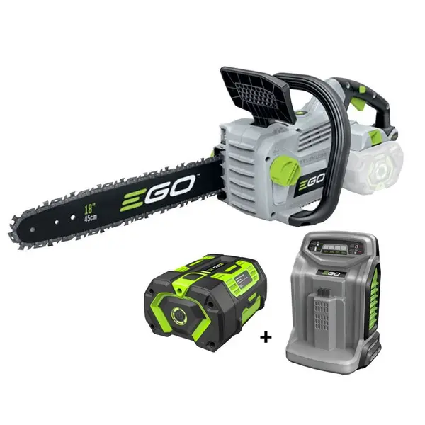 EGO CS2005E cod.060585 - Kit Motosega e Batteria 6 Ah con Carica batteria