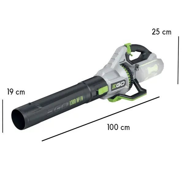 Soffiatore EGO LB 7650 E Soffiatore a Batteria Con Turbo 313 km/h