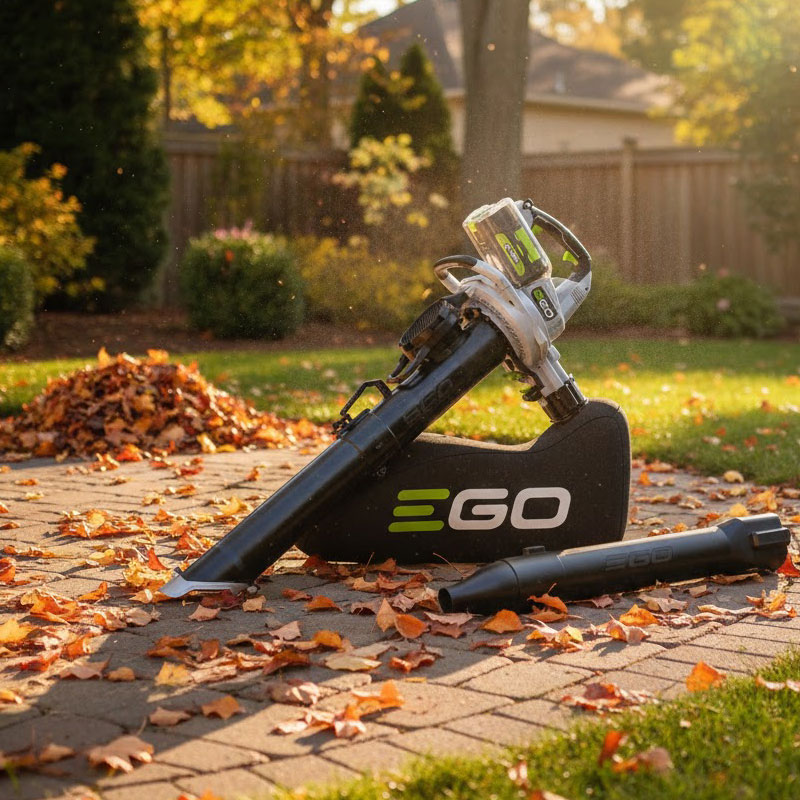 Aspirateur/souffleur EGO LV 5000 E avec kit batterie au choix
