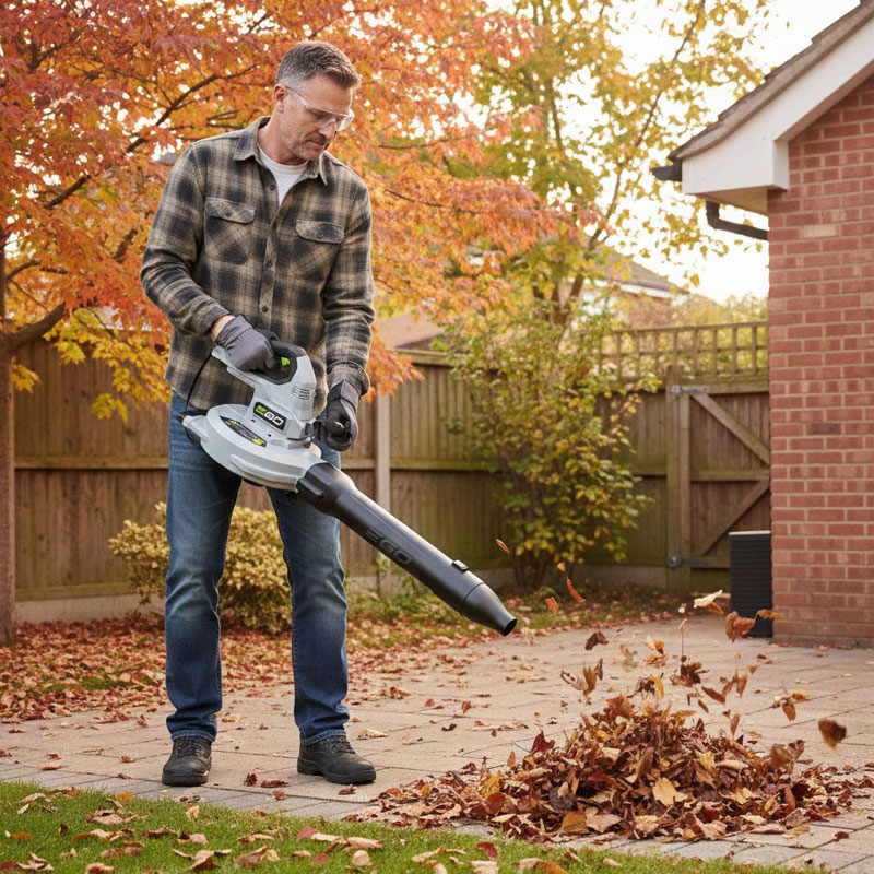 Aspirateur/souffleur EGO LV 5000 E avec kit batterie au choix