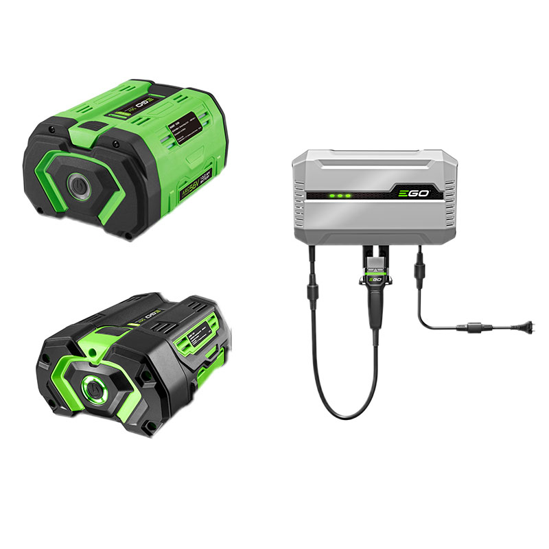 EGO KIT TR 3801 E-B - Kit Trattorino + Batterie + Caricabatterie