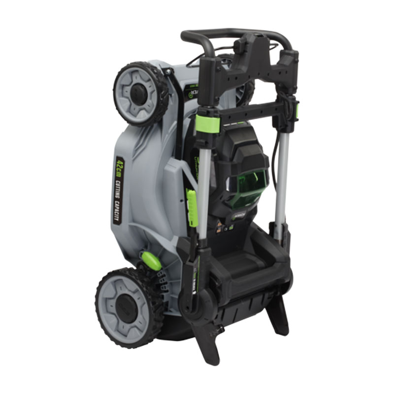 EGO LM 1701 E - Rasaerba per Giardini fino a 400 m² include Batteria 2.5 ah e Caricabatteria