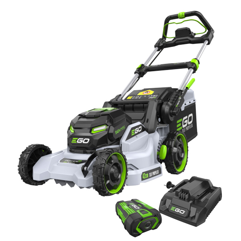 EGO LM 1712 E-SP - 42 cm Battery-Powered Lawnmower - 4 Ah Battery Kit + Charger