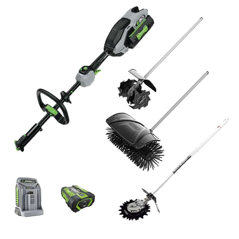 EGO MRC 2306 E - Battery-Powered Multitool with Brush Cultivator Reciprocator